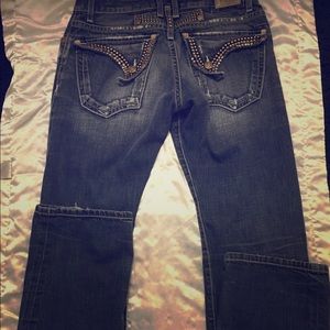 Robin’s jeans long flap size 31
